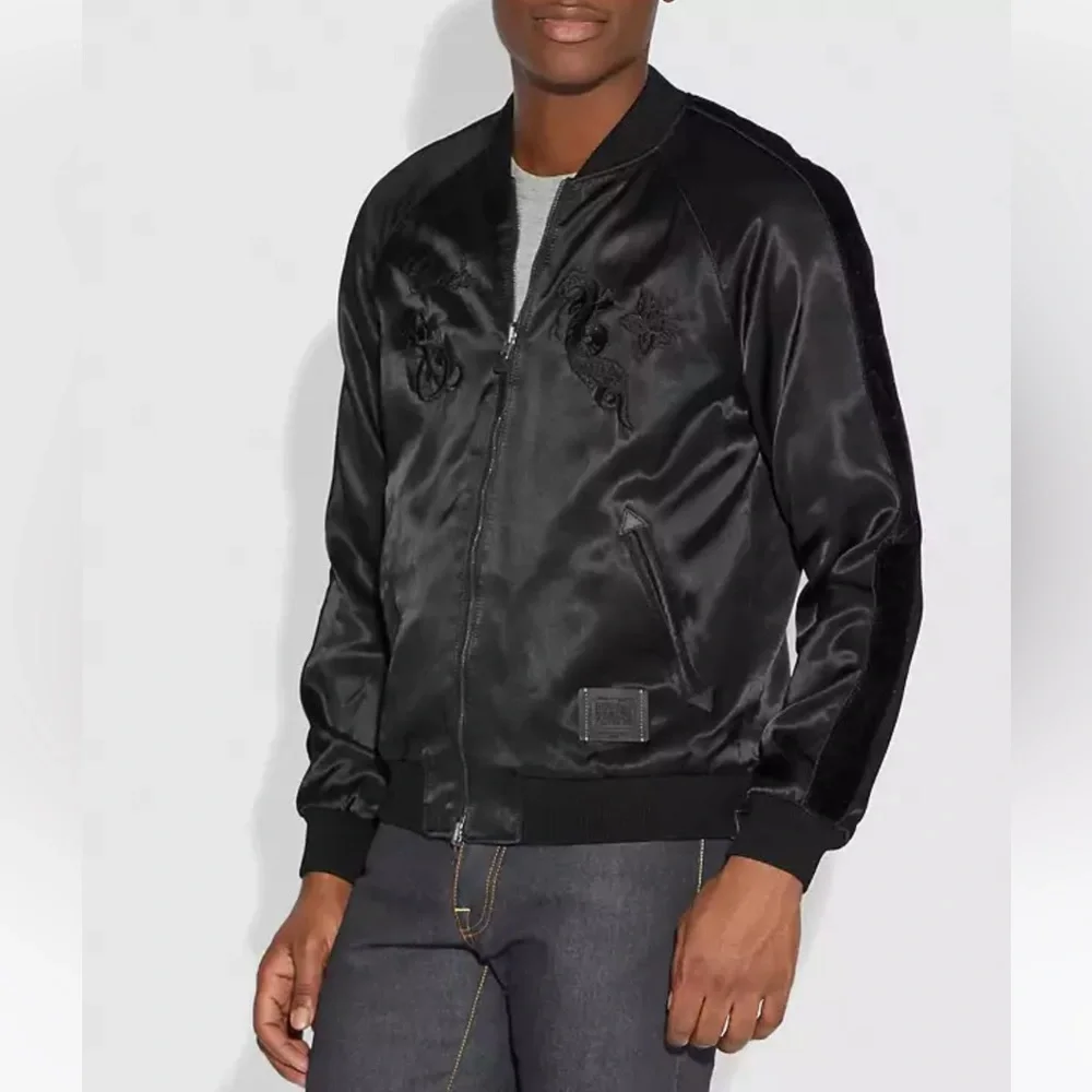 COACH X DISNEY SOUVENIR JACKET Black